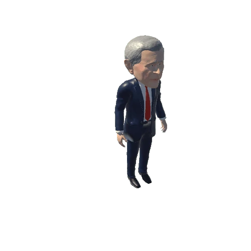 George W Bush  animated